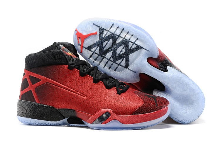 2016 Air Jordan 30 Red Black Shoes - Click Image to Close